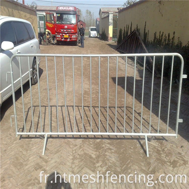 Roues Piets Corbord Control Barrier 2,5 pieds barre de route